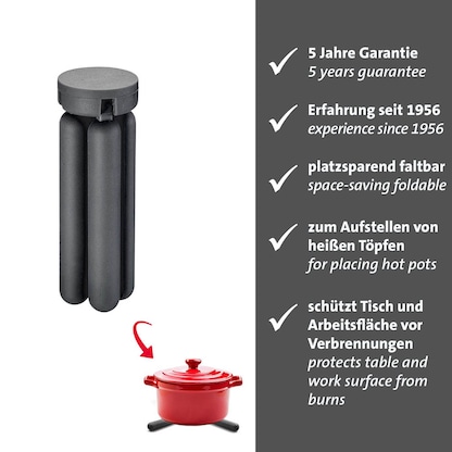 Artikelbild 6 für WESTMARK Untersetzer schwarz, Artikelnummer 996948