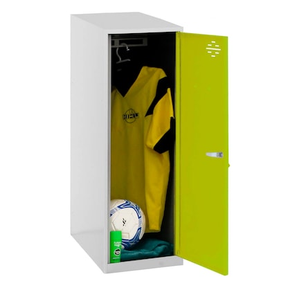 Artikelbild für Simonrack Spind SIMONLOCKER DISM SINGLE grau, grün 8425437065149, 1 Schließfach 30,0 x 50,0 x 91,5 cm, Artikelnummer 353076