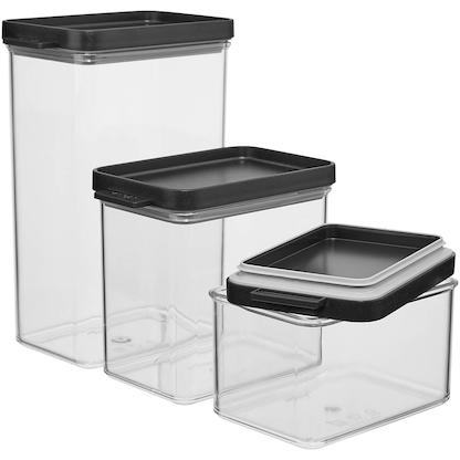 Artikelbild 12 für MEPAL Vorratsdosen-Set Omnia schwarz 0,7/1,1/2,0 l, 1 Set, Artikelnummer 434278