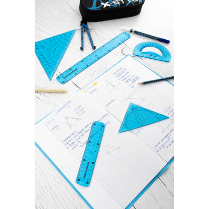 Artikelbild 9 für EBERHARD FABER Geometrie-/Zeichenset blau, Artikelnummer 589913