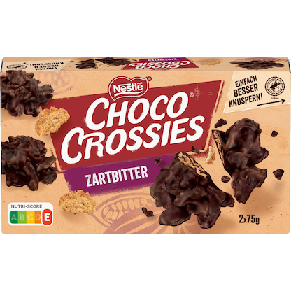 Artikelbild 2 für Nestlé Choco Crossies Zartbitter Schokolade 2x 75,0 g, Artikelnummer 612699