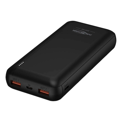 Artikelbild 3 für ANSMANN PB320PD Powerbank 20.000 mAh schwarz, Artikelnummer 654697