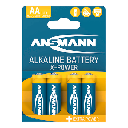 Artikelbild 2 für 4 ANSMANN Batterien X-POWER Mignon AA 1,5 V, Artikelnummer 584870