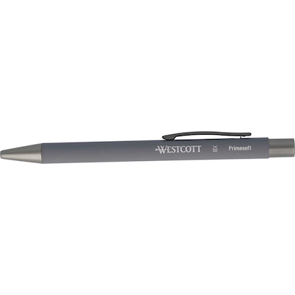 Artikelbild 3 für WESTCOTT Kugelschreiber grau, Schreibfarbe: blau, 1 St., Artikelnummer 648707