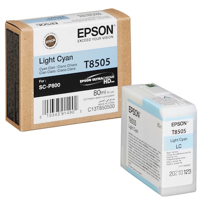 Artikelbild 6 für EPSON T8505 Light Cyan Druckerpatrone, Artikelnummer 548230