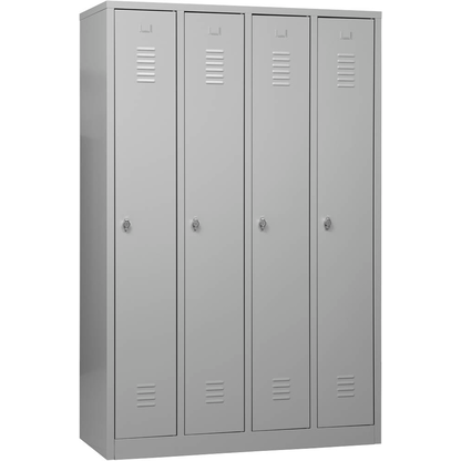 Artikelbild 5 für Gürkan Spind lichtgrau 105035, 4 Schließfächer 117,0 x 50,0 x 180,0 cm, Artikelnummer 560021