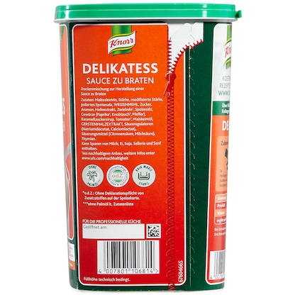 Artikelbild 4 für Knorr® DELIKATESS Sauce zu Braten 1,0 kg, Artikelnummer 178584