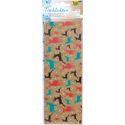 Artikelbild 14 für folia Transparentpapier Tischlichter X-Mas 10,0 x 27,0 cm 115 g/qm, 10 Blatt, Artikelnummer 130449