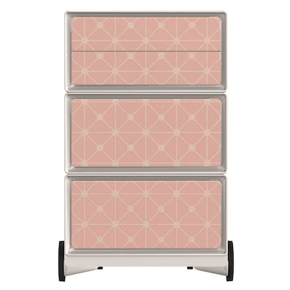 Artikelbild 3 für PAPERFLOW easyBox Vintage Rollcontainer weiß, bunt 4 Auszüge 39,0 x 43,6 x 64,2 cm, Artikelnummer 215167