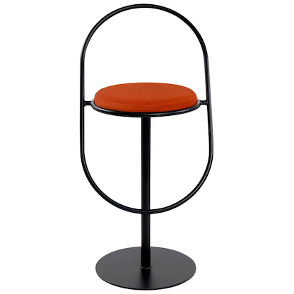 Artikelbild 2 für meet powered by PAPERFLOW Barhocker SATURNE THSATSC.01.27 rost Kunstleder, Artikelnummer 231088