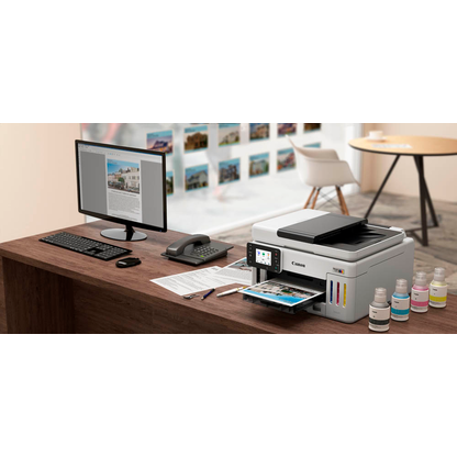 Artikelbild 11 für AKTION: Canon MAXIFY GX6150 3 in 1 Tintenstrahl-Multifunktionsdrucker weiß mit 100 Euro CashBack, Artikelnummer 710647