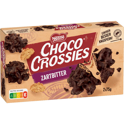 Artikelbild 12 für Nestlé Choco Crossies Zartbitter Schokolade 2x 75,0 g, Artikelnummer 612699