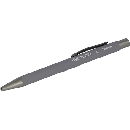 Artikelbild 2 für WESTCOTT Kugelschreiber grau, Schreibfarbe: blau, 1 St., Artikelnummer 648707