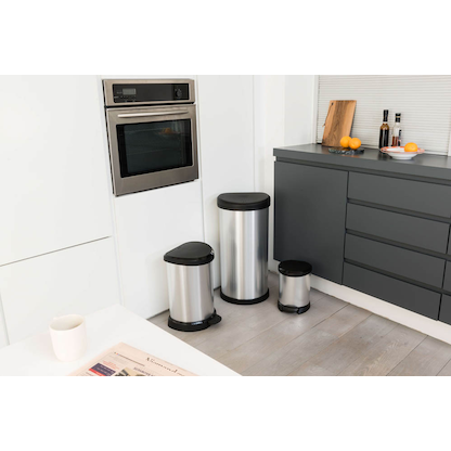 Artikelbild 3 für curver DECOBIN Mülleimer 15,0 l silbermetallic, Artikelnummer 700993