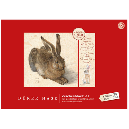Artikelbild 2 für Edition Dürer Zeichenblock Dürer Hase DIN A4, Artikelnummer 623793