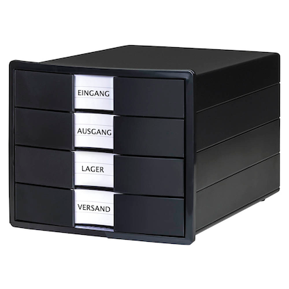 Artikelbild 14 für HAN Schubladenbox KARMA schwarz 10128-13, DIN A4 mit 4 Schubladen, Artikelnummer 661724