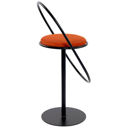 Artikelbild 3 für meet powered by PAPERFLOW Barhocker SATURNE THSATSC.01.27 rost Kunstleder, Artikelnummer 231088