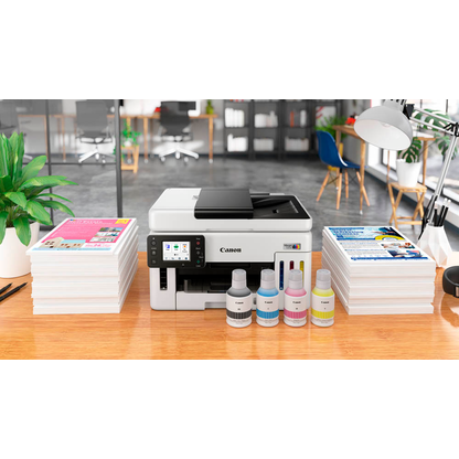 Artikelbild 12 für AKTION: Canon MAXIFY GX6150 3 in 1 Tintenstrahl-Multifunktionsdrucker weiß mit 100 Euro CashBack, Artikelnummer 710647