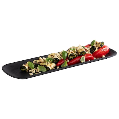 Artikelbild 13 für APS Tablett Nero GN 2/4 schwarz länglich 53,0 cm, Artikelnummer 646093