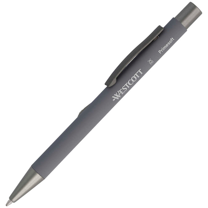 Artikelbild 1 für WESTCOTT Kugelschreiber grau, Schreibfarbe: blau, 1 St., Artikelnummer 648707