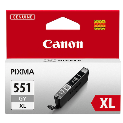 Artikelbild 2 für Canon CLI-551 XL GY grau Druckerpatrone, Artikelnummer 168971