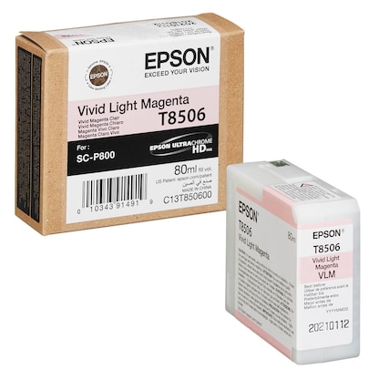 Artikelbild 5 für EPSON T8506 Vivid Light Magenta Druckerpatrone, Artikelnummer 548250