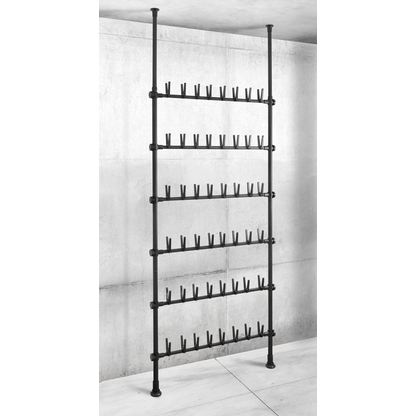 Artikelbild 7 für WENKO Teleskop-Schuhregal Herkules Shoes schwarz 94,0 x 9,0 x 165,0 - 300,0 cm, Artikelnummer 531341