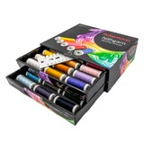 Artikelbild 1 für Ackermann Nähgarn-Set matt 36 verschiedene Farben, Artikelnummer 107506