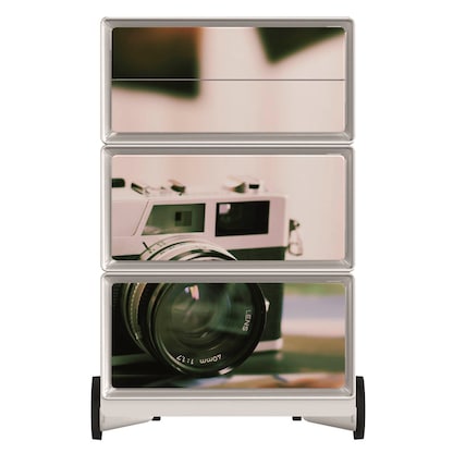 Artikelbild 3 für PAPERFLOW easyBox Vintage Rollcontainer weiß, bunt 4 Auszüge 39,0 x 43,6 x 64,2 cm, Artikelnummer 215182