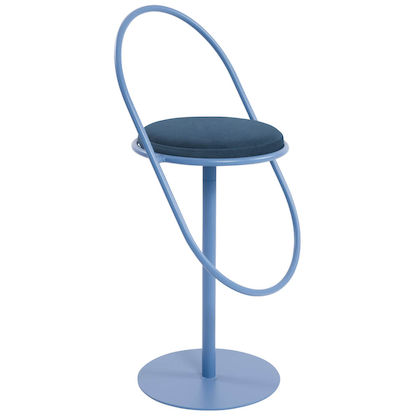 Artikelbild für meet powered by PAPERFLOW Barhocker SATURNE THSATSC.06.06 blau Kunstleder, Artikelnummer 231128