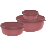 Artikelbild 1 für MEPAL Frischhaltedosen-Set Lumina 2.0 rot 0,25/0,75/1,5 l, 1 Set, Artikelnummer 546988