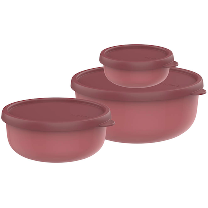 Artikelbild für MEPAL Frischhaltedosen-Set Lumina 2.0 rot 0,25/0,75/1,5 l, 1 Set, Artikelnummer 546988