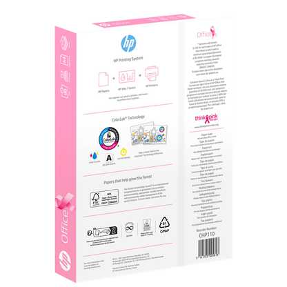 Artikelbild 5 für HP Kopierpapier Office Pink Ream DIN A4 80 g/qm 500 Blatt, Artikelnummer 201697