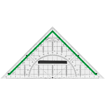 Artikelbild für FABER-CASTELL Geometrie-Dreieck 20,0 cm, Artikelnummer 249235