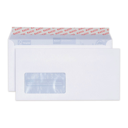 Artikelbild 13 für ELCO Briefumschläge Proclima DIN lang mit Fenster weiß haftklebend 500 St., Artikelnummer 270803