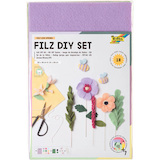 Artikelbild 1 für folia Bastelfilz-Set Felt like Spring 18-tlg. mehrfarbig, Artikelnummer 130557
