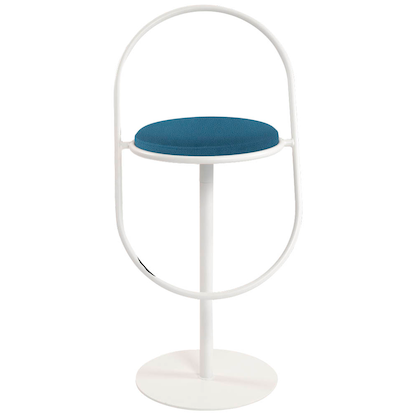 Artikelbild 2 für meet powered by PAPERFLOW Barhocker SATURNE THSATSC.13.06 blau Kunstleder, Artikelnummer 231318