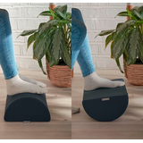 Artikelbild 1 für LEITZ Fußstütze Ergo Cosy grau Stoff, Artikelnummer 794101