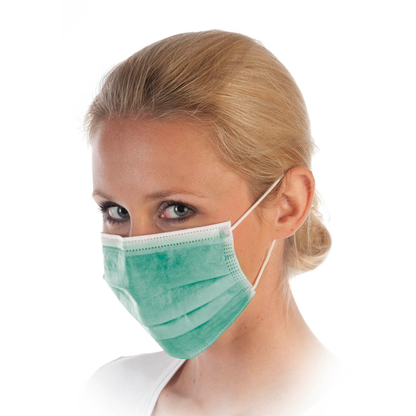 Artikelbild 2 für HYGOSTAR medizinischer Mundschutz DIN EN 14683 Typ II, 50 St., Artikelnummer 494652