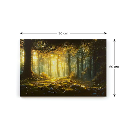 Artikelbild 2 für ALLboards Magnettafel CANVASboards 90,0 x 60,0 cm Märchen Wald, Artikelnummer 502876