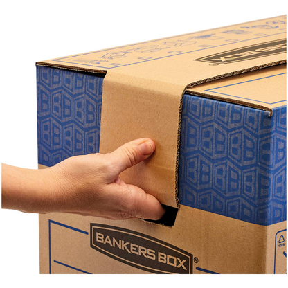 Artikelbild 6 für 5 Bankers Box Umzugskartons SmoothMove FastFold 63,2 x 48,0 x 46,3 cm, Artikelnummer 539068