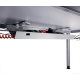 Artikelbild 1 für HAMMERBACHER Orbis Kabelkanal 90,0 cm grau, Artikelnummer 470252