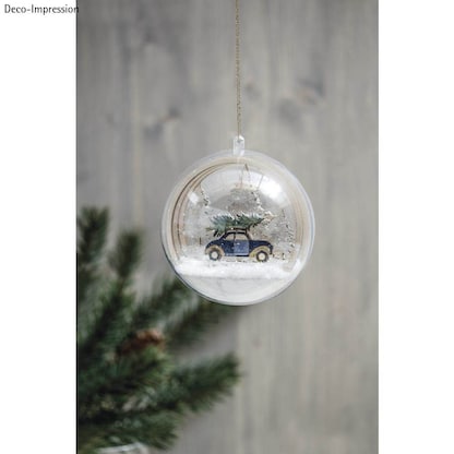 Artikelbild 4 für Rayher Plastik-Figur transparent Kugel 2-tlg. 10 cm Ø 10,0 cm, Artikelnummer 284061