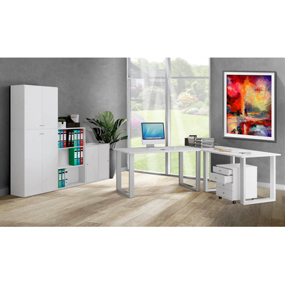 Artikelbild 10 für VCM my office Lona Rollcontainer weiß 4 Auszüge 42,0 x 50,0 x 57,0 cm, Artikelnummer 905051