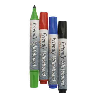 Artikelbild 5 für BALLOGRAF® Friendly Fine Whiteboard-Marker-Set farbsortiert 2,0 - 3,0 mm, 4 St., Artikelnummer 164659