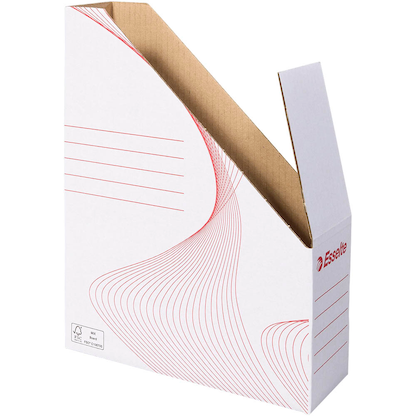 Artikelbild 6 für 25 Esselte Archiv-Stehsammler weiß, Artikelnummer 515076