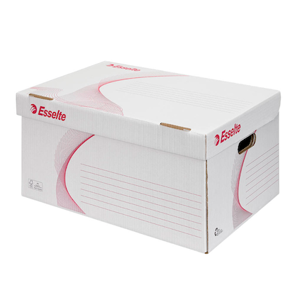 Artikelbild 6 für 10 Esselte Archivcontainer weiß 56,0 x 38,0 x 26,5 cm, Artikelnummer 514947