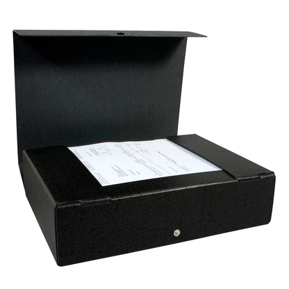 Artikelbild für ELBA Heftbox 8,5 cm schwarz marmoriert, 1 St., Artikelnummer 111971