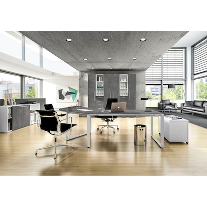 Artikelbild 5 für röhr Schiebetürenschrank Imperia, 194-1A4-9010-65-F1 weiß, quarzit 5 Fachböden 160,0 x 40,0 x 218,5 cm, Artikelnummer 186445