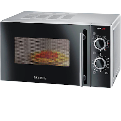 Artikelbild 6 für SEVERIN MW 7771 Mikrowelle 700 W silber, Artikelnummer 798993